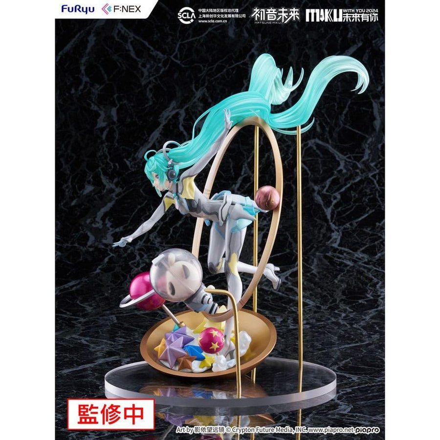 Hatsune Miku F:NEX PVC Statue 1/7 Miku with You 2024 Ver. 29 cm - The Happy Toy Store