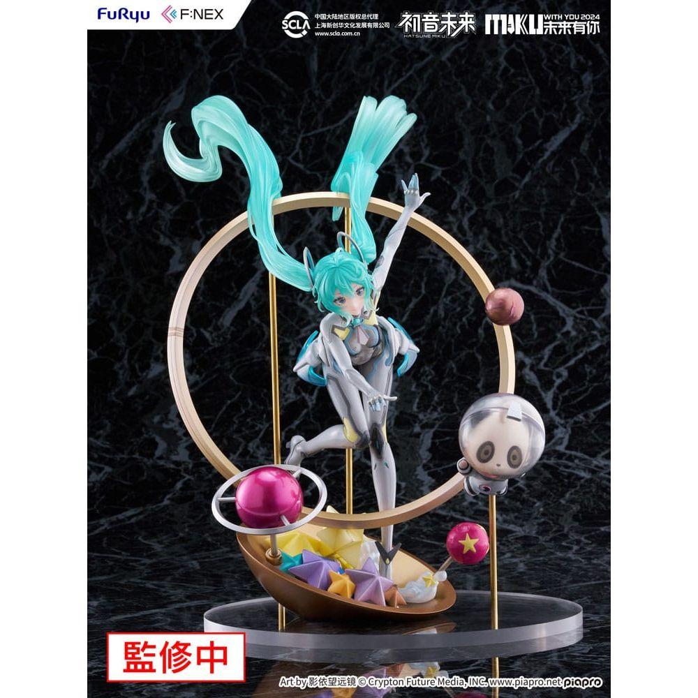 Hatsune Miku F:NEX PVC Statue 1/7 Miku with You 2024 Ver. 29 cm - The Happy Toy Store