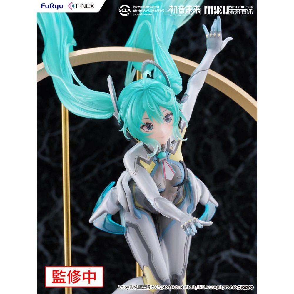 Hatsune Miku F:NEX PVC Statue 1/7 Miku with You 2024 Ver. 29 cm - The Happy Toy Store