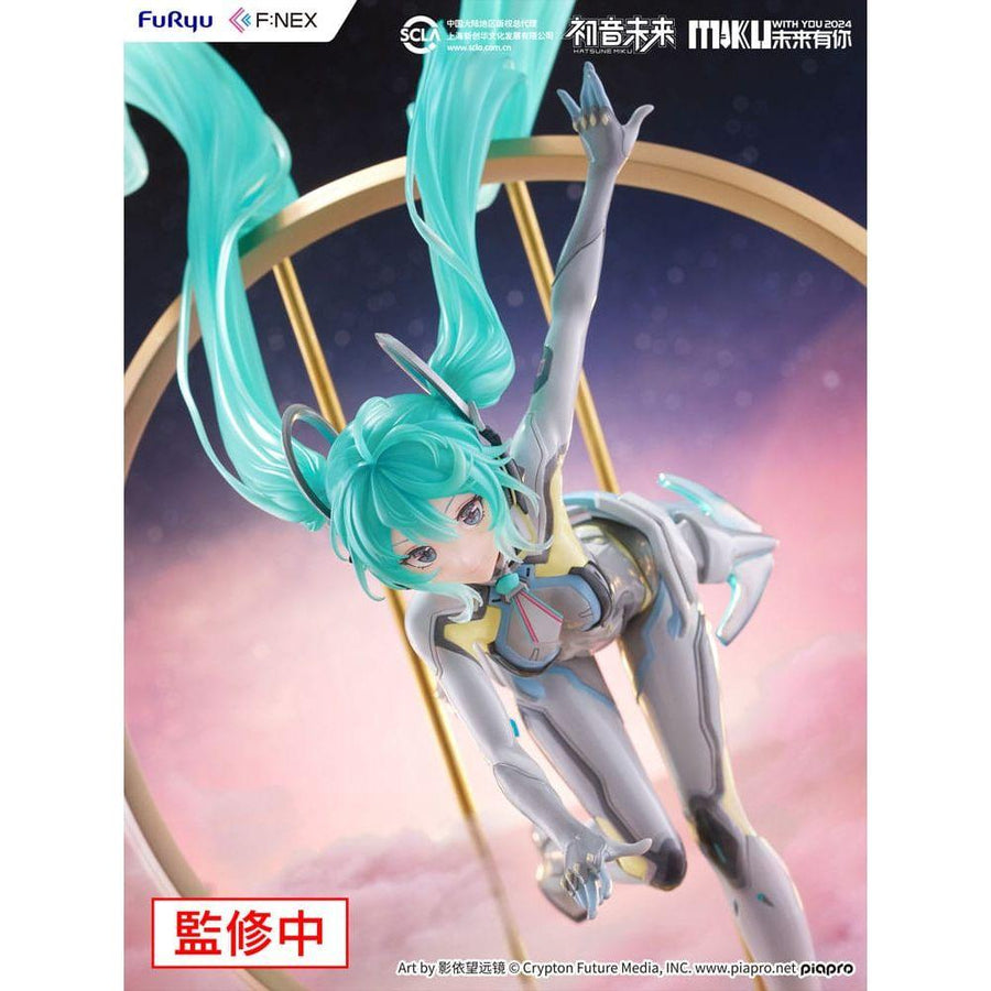 Hatsune Miku F:NEX PVC Statue 1/7 Miku with You 2024 Ver. 29 cm - The Happy Toy Store