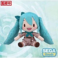 Hatsune Miku Fuwa Petit Plush Figure Hatsune Miku Going Out Series Zoo Ver. M 22 cm - The Happy Toy Store