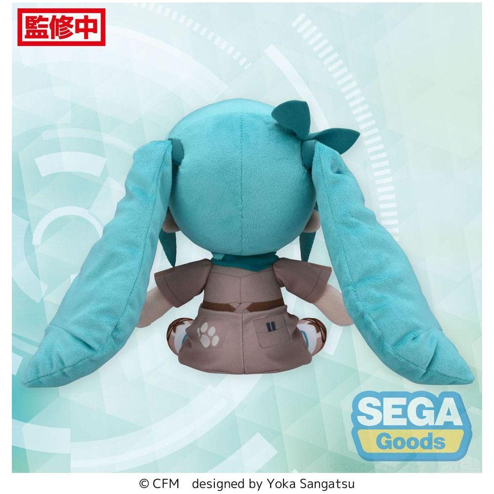 Hatsune Miku Fuwa Petit Plush Figure Hatsune Miku Going Out Series Zoo Ver. M 22 cm - The Happy Toy Store