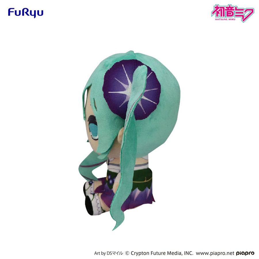 Hatsune Miku Kyurumaru Big Plush Figure Morning Glory 26 cm - The Happy Toy Store