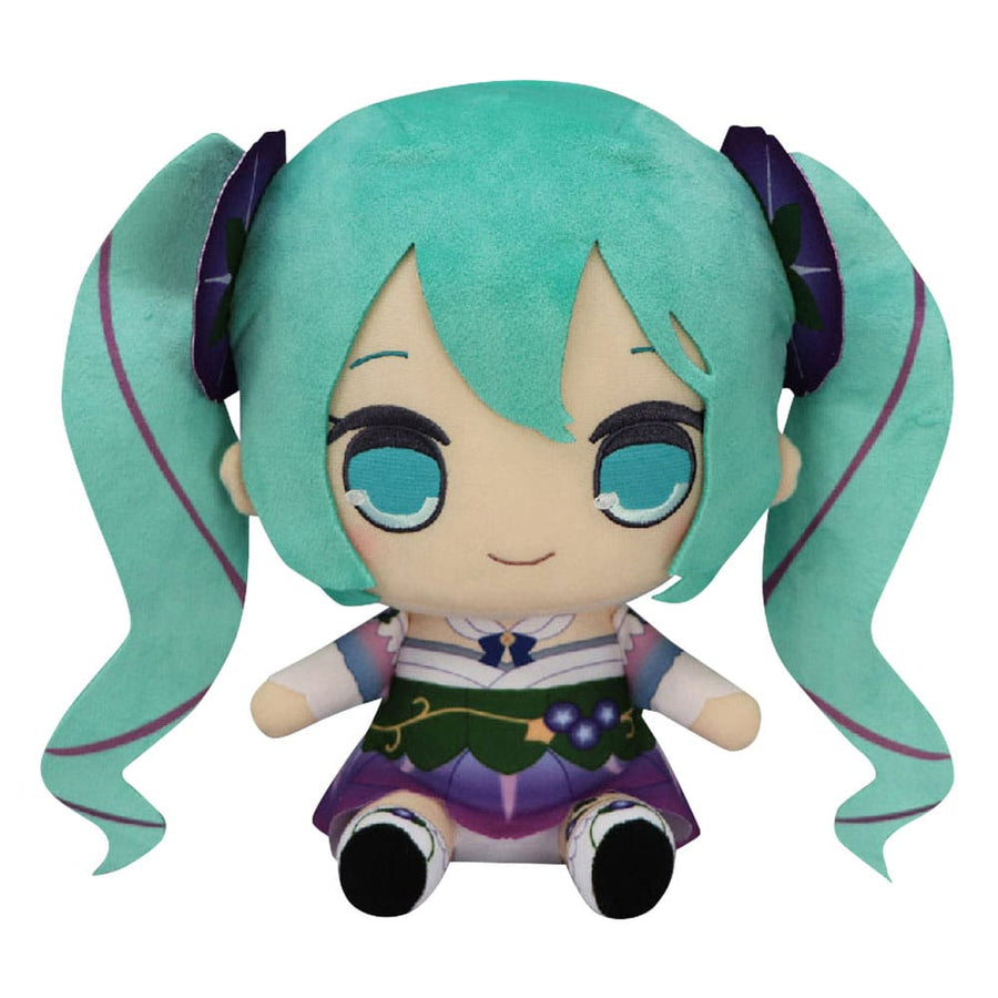 Hatsune Miku Kyurumaru Big Plush Figure Morning Glory 26 cm - The Happy Toy Store