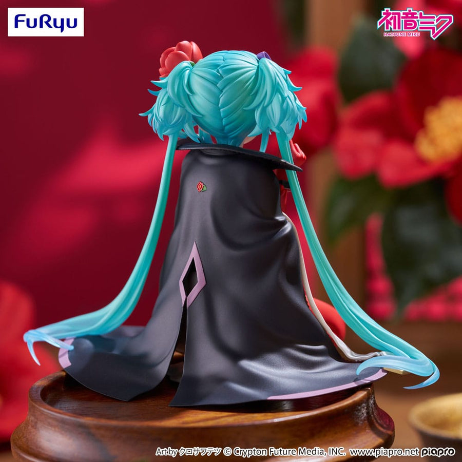 Hatsune Miku Noodle Stopper PVC Statue Flower Fairy Camellia 15 cm - The Happy Toy Store