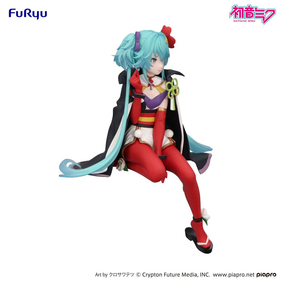 Hatsune Miku Noodle Stopper PVC Statue Flower Fairy Camellia 15 cm - The Happy Toy Store