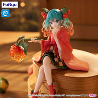 Hatsune Miku Noodle Stopper PVC Statue Flower Fairy Winter Cherry 15 cm - The Happy Toy Store
