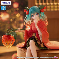 Hatsune Miku Noodle Stopper PVC Statue Flower Fairy Winter Cherry 15 cm - The Happy Toy Store