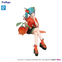 Hatsune Miku Noodle Stopper PVC Statue Flower Fairy Winter Cherry 15 cm - The Happy Toy Store