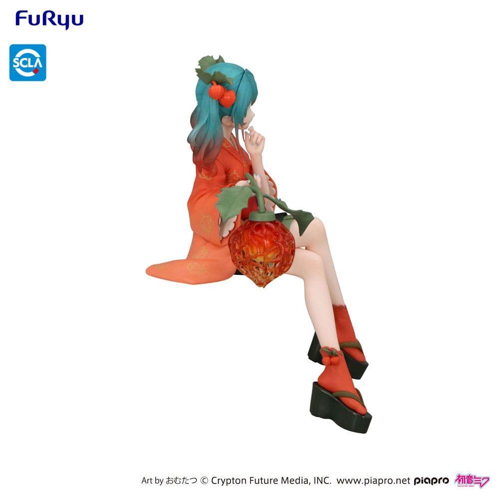 Hatsune Miku Noodle Stopper PVC Statue Flower Fairy Winter Cherry 15 cm - The Happy Toy Store