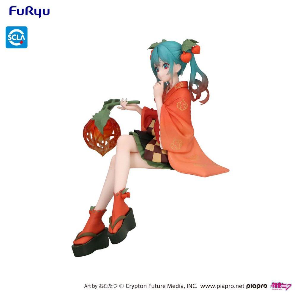 Hatsune Miku Noodle Stopper PVC Statue Flower Fairy Winter Cherry 15 cm - The Happy Toy Store
