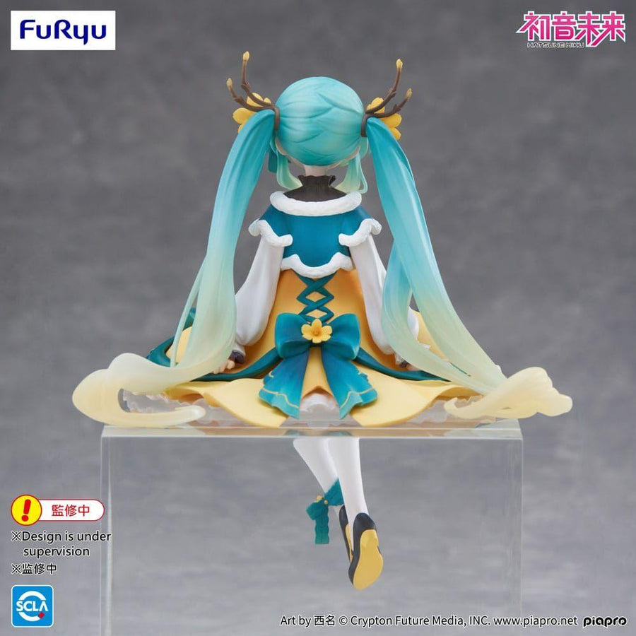 Hatsune Miku Noodle Stopper PVC Statue Hatsune Miku 2025 Chinese New Year Ver. 14 cm - The Happy Toy Store