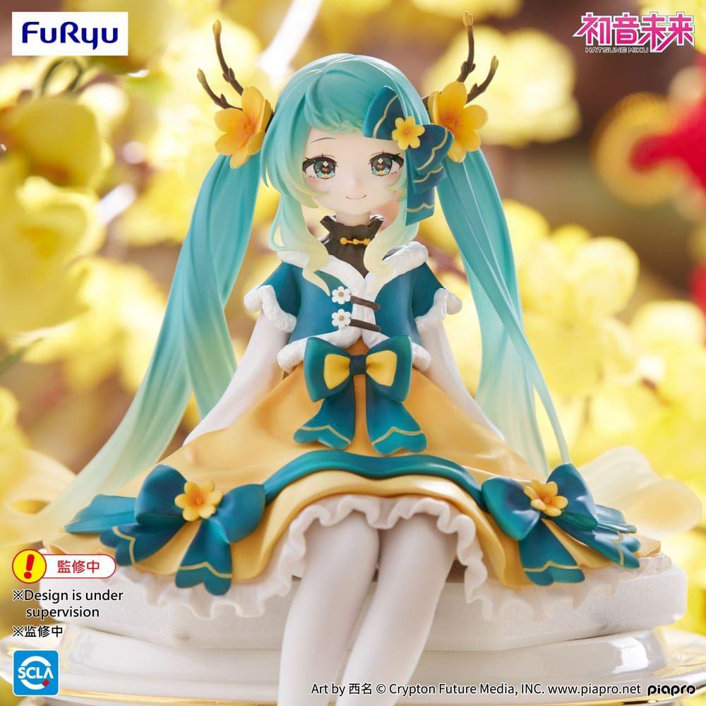 Hatsune Miku Noodle Stopper PVC Statue Hatsune Miku 2025 Chinese New Year Ver. 14 cm - The Happy Toy Store