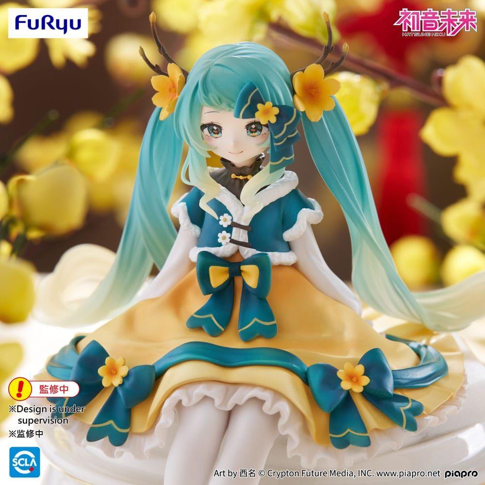 Hatsune Miku Noodle Stopper PVC Statue Hatsune Miku 2025 Chinese New Year Ver. 14 cm - The Happy Toy Store