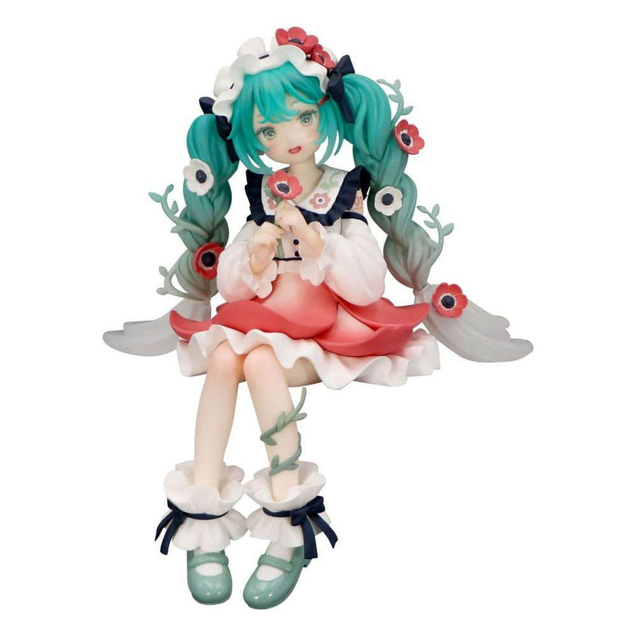 Hatsune Miku Noodle Stopper PVC Statue Hatsune Miku Flower Fairy Anemone 14 cm - The Happy Toy Store