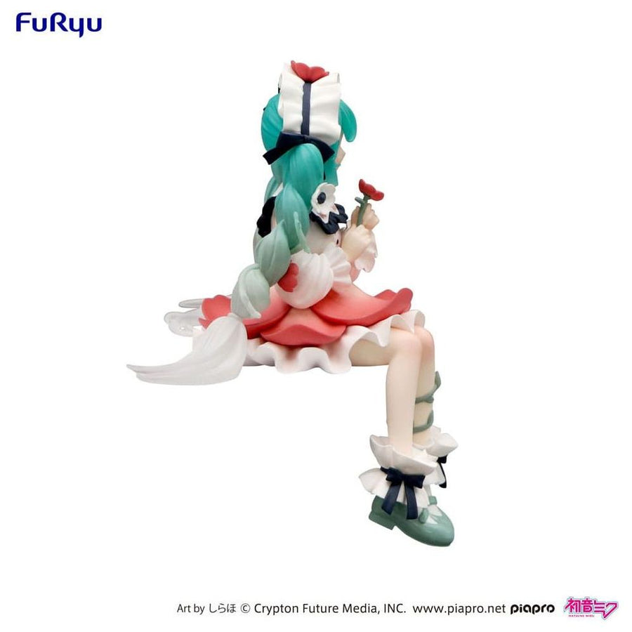 Hatsune Miku Noodle Stopper PVC Statue Hatsune Miku Flower Fairy Anemone 14 cm - The Happy Toy Store