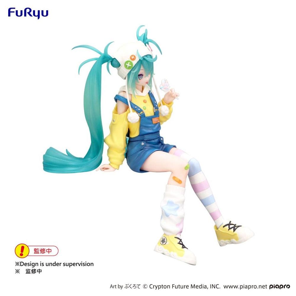 Hatsune Miku Noodle Stopper PVC Statue Hatsune Miku Lollipop 15 cm - The Happy Toy Store
