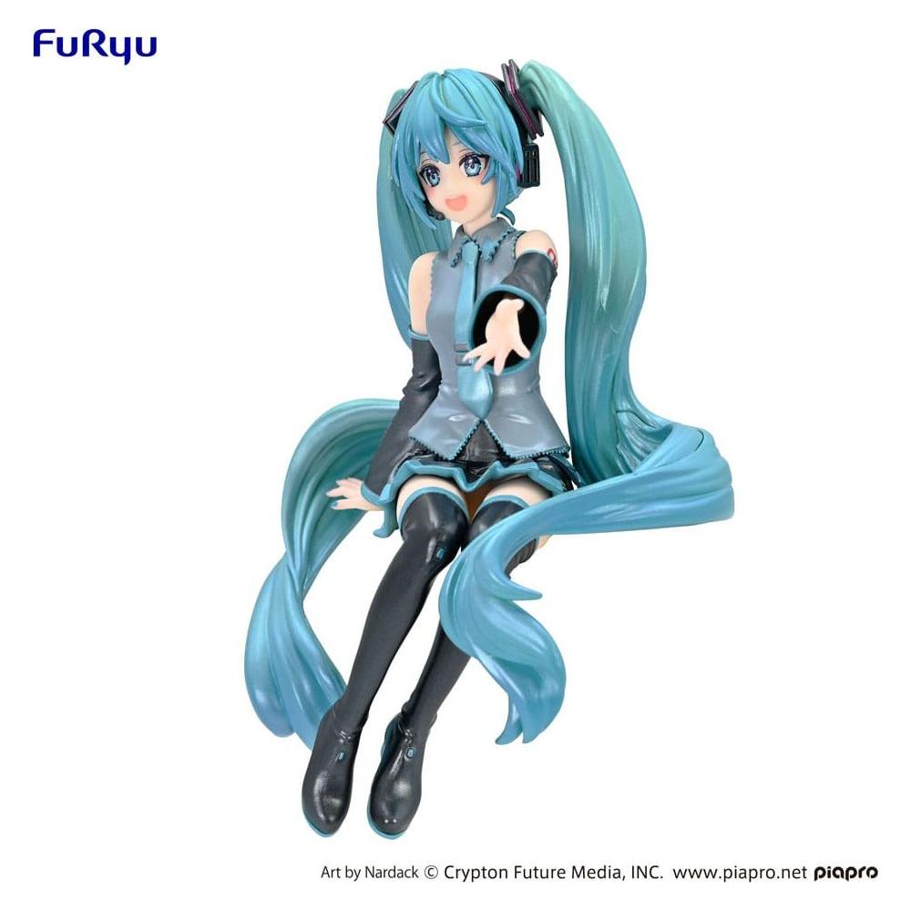 Hatsune Miku Noodle Stopper PVC Statue Hatsune Miku Nardack Pearl Color Ver. 14 cm - The Happy Toy Store