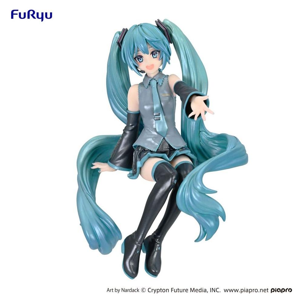 Hatsune Miku Noodle Stopper PVC Statue Hatsune Miku Nardack Pearl Color Ver. 14 cm - The Happy Toy Store