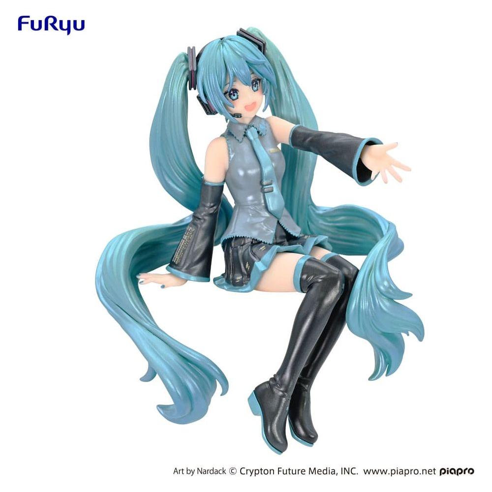 Hatsune Miku Noodle Stopper PVC Statue Hatsune Miku Nardack Pearl Color Ver. 14 cm - The Happy Toy Store