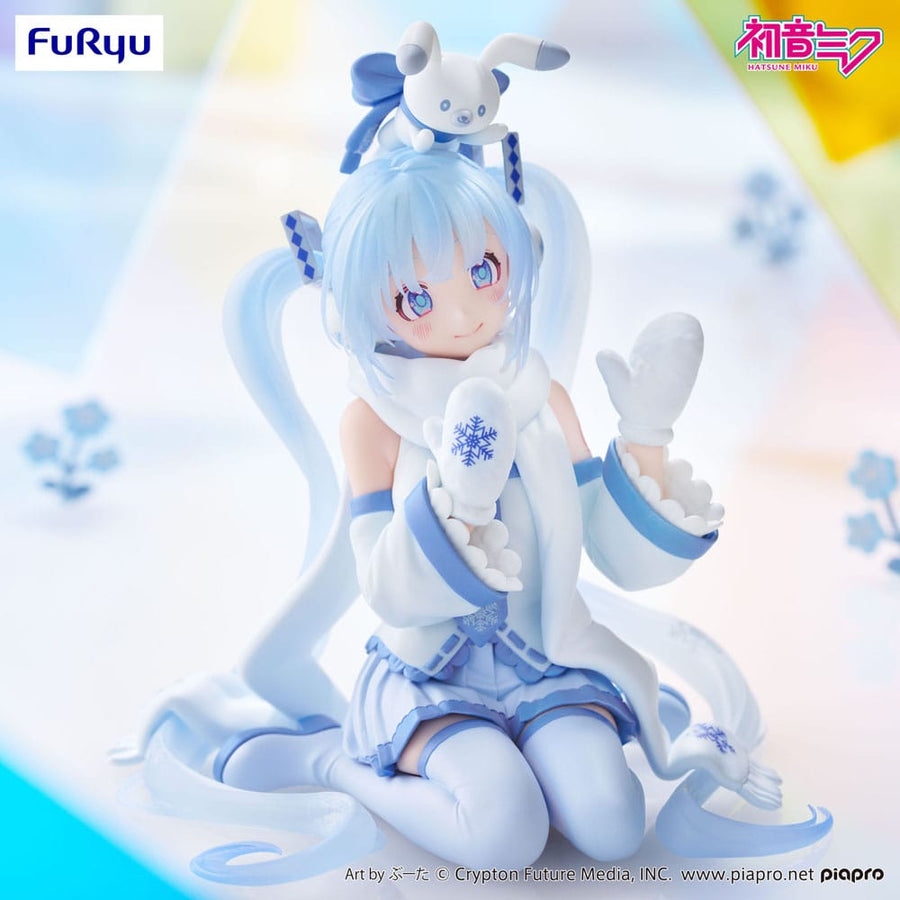 Hatsune Miku Noodle Stopper PVC Statue Snow Miku Sky Town 10th Ver. 15 cm - The Happy Toy Store