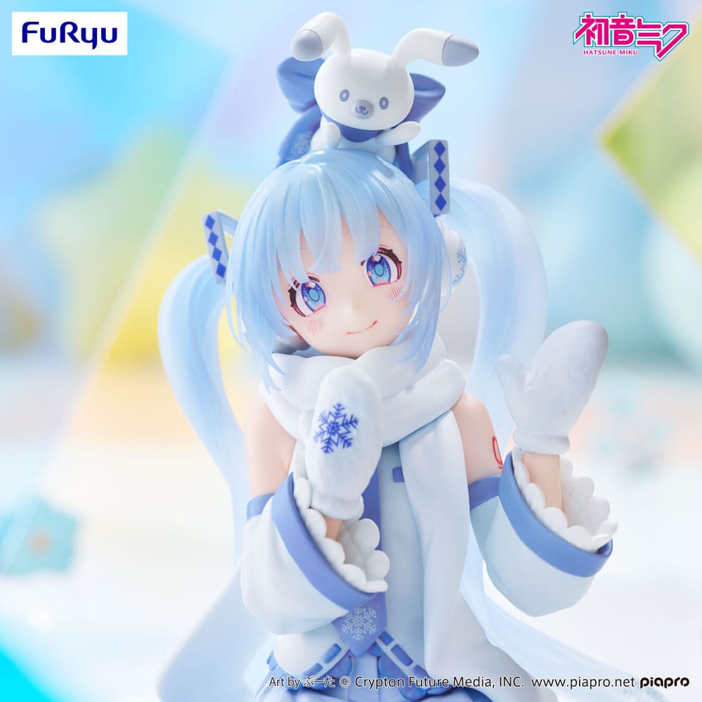 Hatsune Miku Noodle Stopper PVC Statue Snow Miku Sky Town 10th Ver. 15 cm - The Happy Toy Store