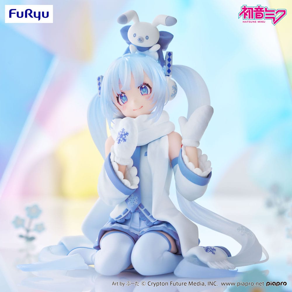 Hatsune Miku Noodle Stopper PVC Statue Snow Miku Sky Town 10th Ver. 15 cm - The Happy Toy Store