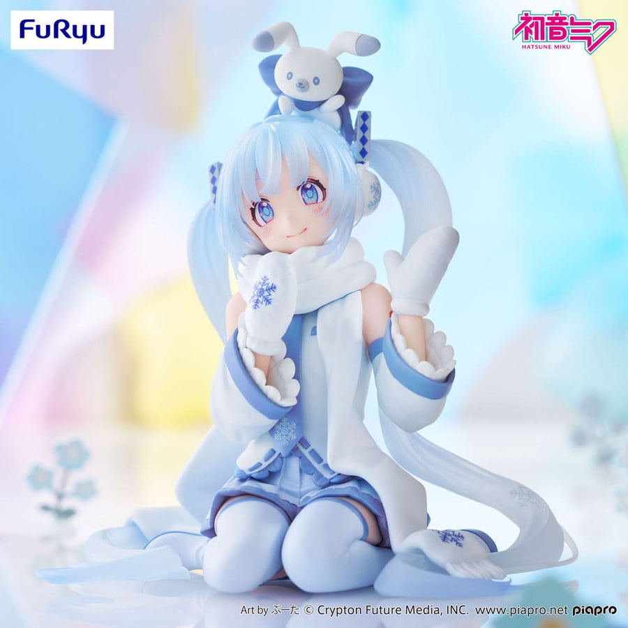 Hatsune Miku Noodle Stopper PVC Statue Snow Miku Sky Town 10th Ver. 15 cm - The Happy Toy Store