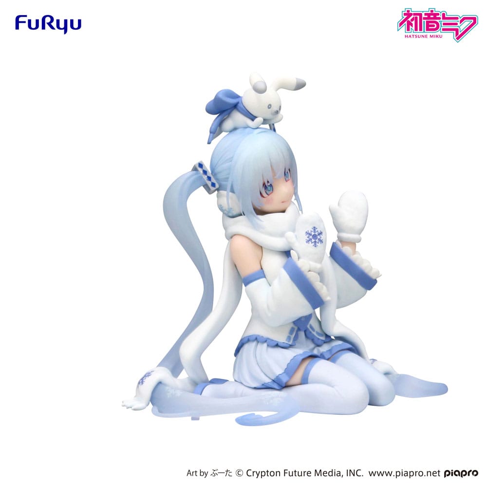 Hatsune Miku Noodle Stopper PVC Statue Snow Miku Sky Town 10th Ver. 15 cm - The Happy Toy Store