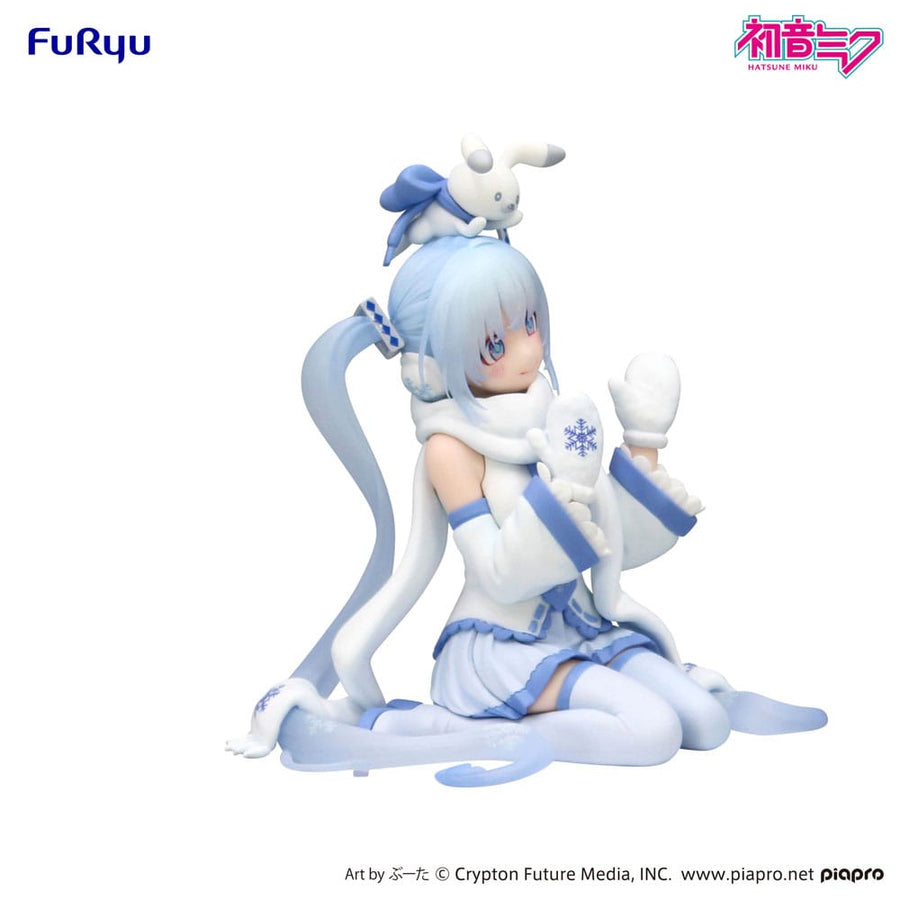 Hatsune Miku Noodle Stopper PVC Statue Snow Miku Sky Town 10th Ver. 15 cm - The Happy Toy Store