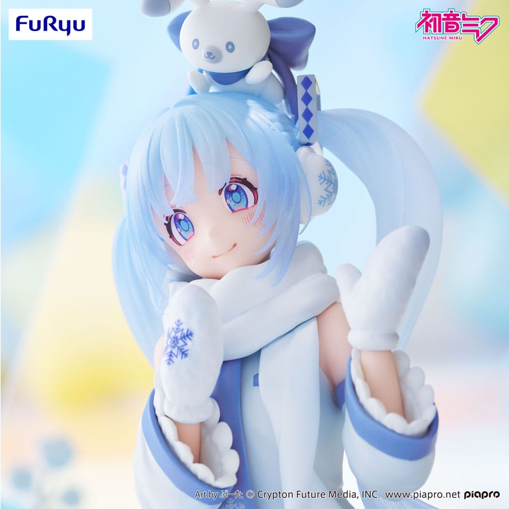 Hatsune Miku Noodle Stopper PVC Statue Snow Miku Sky Town 10th Ver. 15 cm - The Happy Toy Store