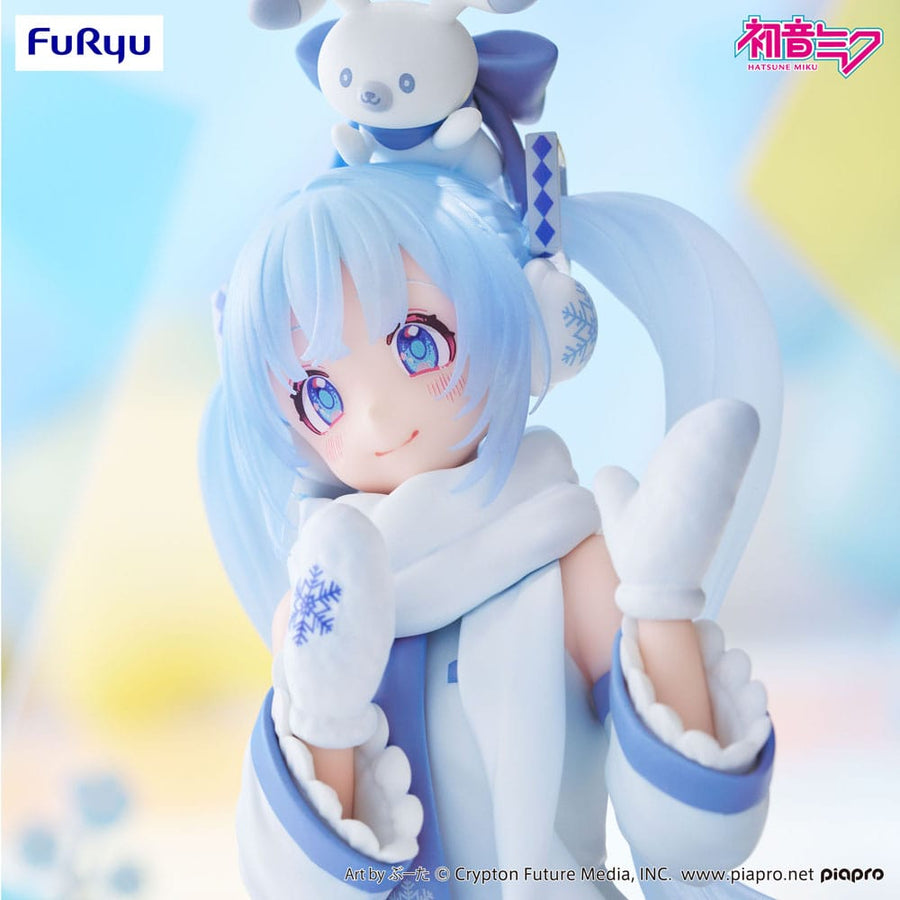 Hatsune Miku Noodle Stopper PVC Statue Snow Miku Sky Town 10th Ver. 15 cm - The Happy Toy Store