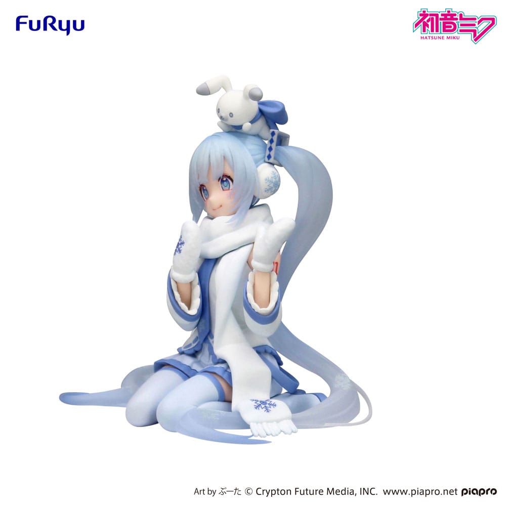Hatsune Miku Noodle Stopper PVC Statue Snow Miku Sky Town 10th Ver. 15 cm - The Happy Toy Store