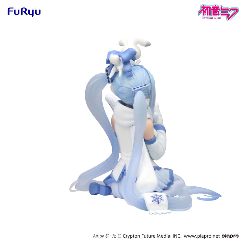 Hatsune Miku Noodle Stopper PVC Statue Snow Miku Sky Town 10th Ver. 15 cm - The Happy Toy Store