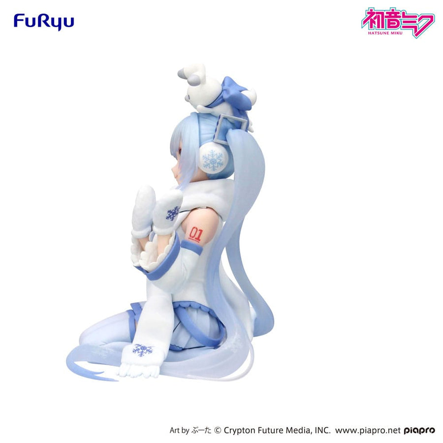 Hatsune Miku Noodle Stopper PVC Statue Snow Miku Sky Town 10th Ver. 15 cm - The Happy Toy Store
