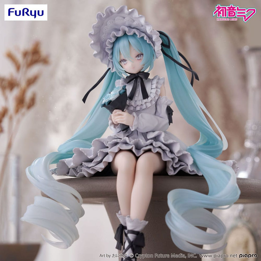 Hatsune Miku Noodle Stopper PVC Statue Vintage Doll Style 15 cm - The Happy Toy Store