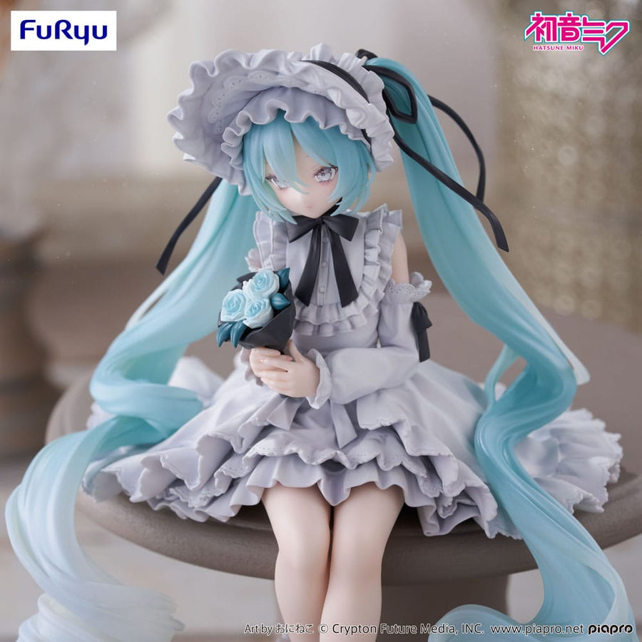 Hatsune Miku Noodle Stopper PVC Statue Vintage Doll Style 15 cm - The Happy Toy Store