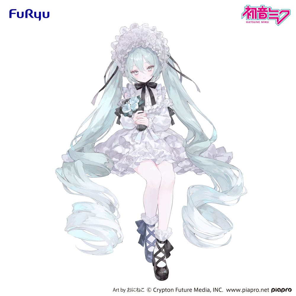 Hatsune Miku Noodle Stopper PVC Statue Vintage Doll Style 15 cm - The Happy Toy Store