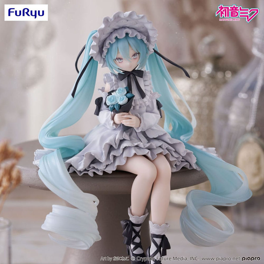 Hatsune Miku Noodle Stopper PVC Statue Vintage Doll Style 15 cm - The Happy Toy Store