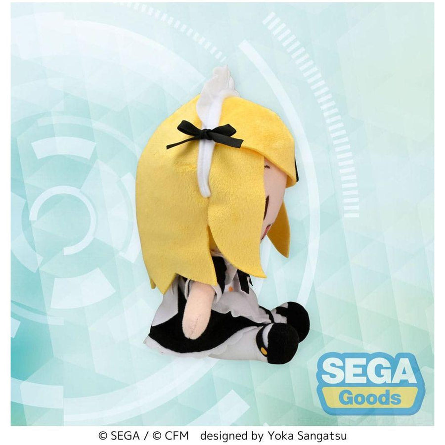Hatsune Miku: Project DIVA Arcade Future Tone Fuwa Petit Plush Figure Kagamine Rin Maid Ver. (EX) 16 cm - The Happy Toy Store
