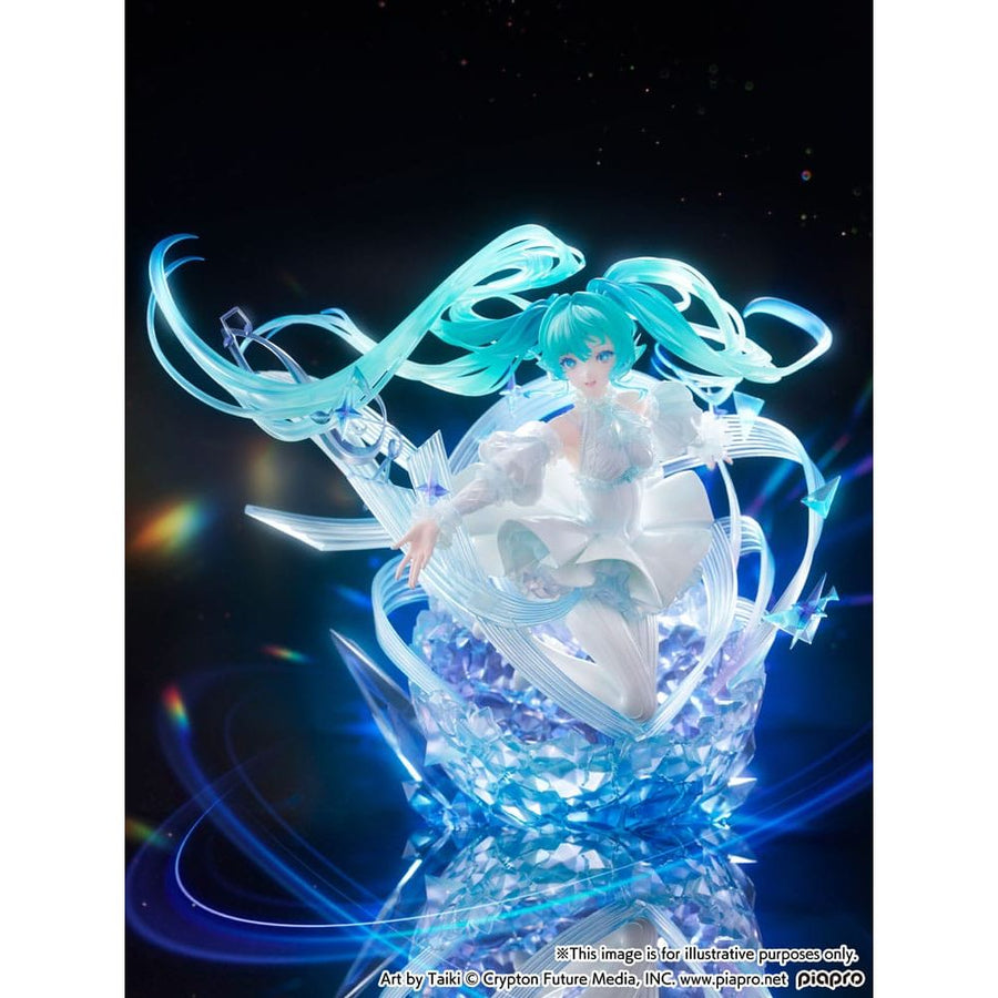 Hatsune Miku PVC Statue 1/7 Hatsune Miku - Crystal Dress Ver. 22 cm - The Happy Toy Store