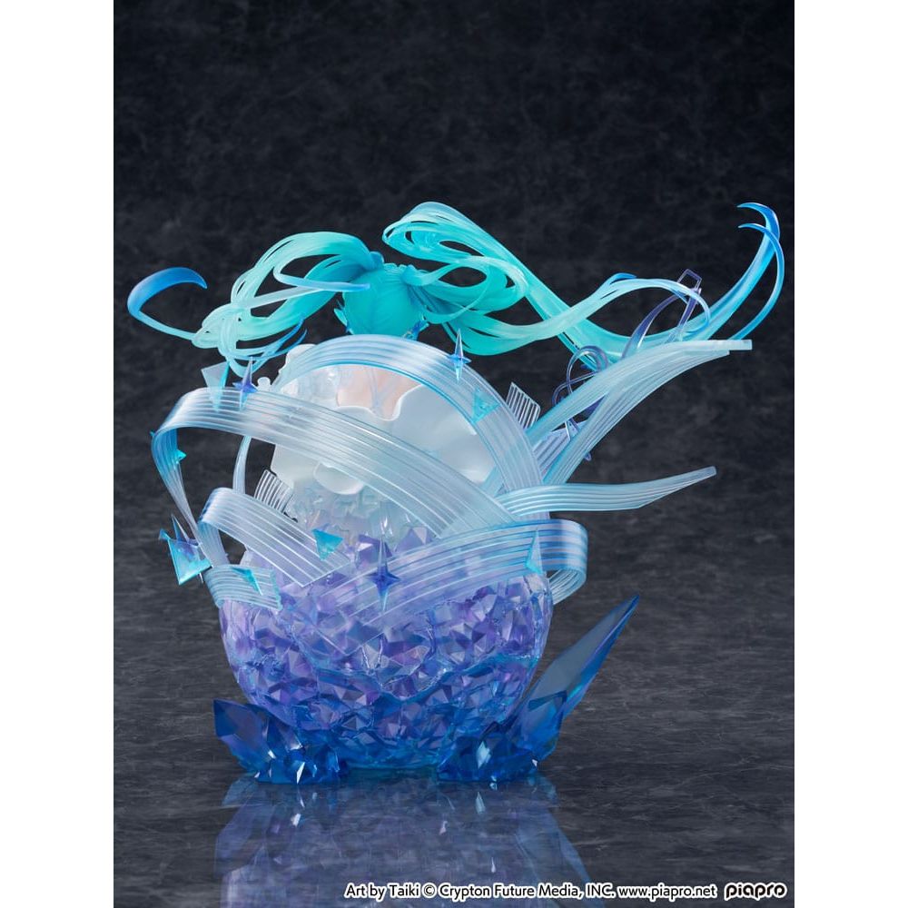 Hatsune Miku PVC Statue 1/7 Hatsune Miku - Crystal Dress Ver. 22 cm - The Happy Toy Store