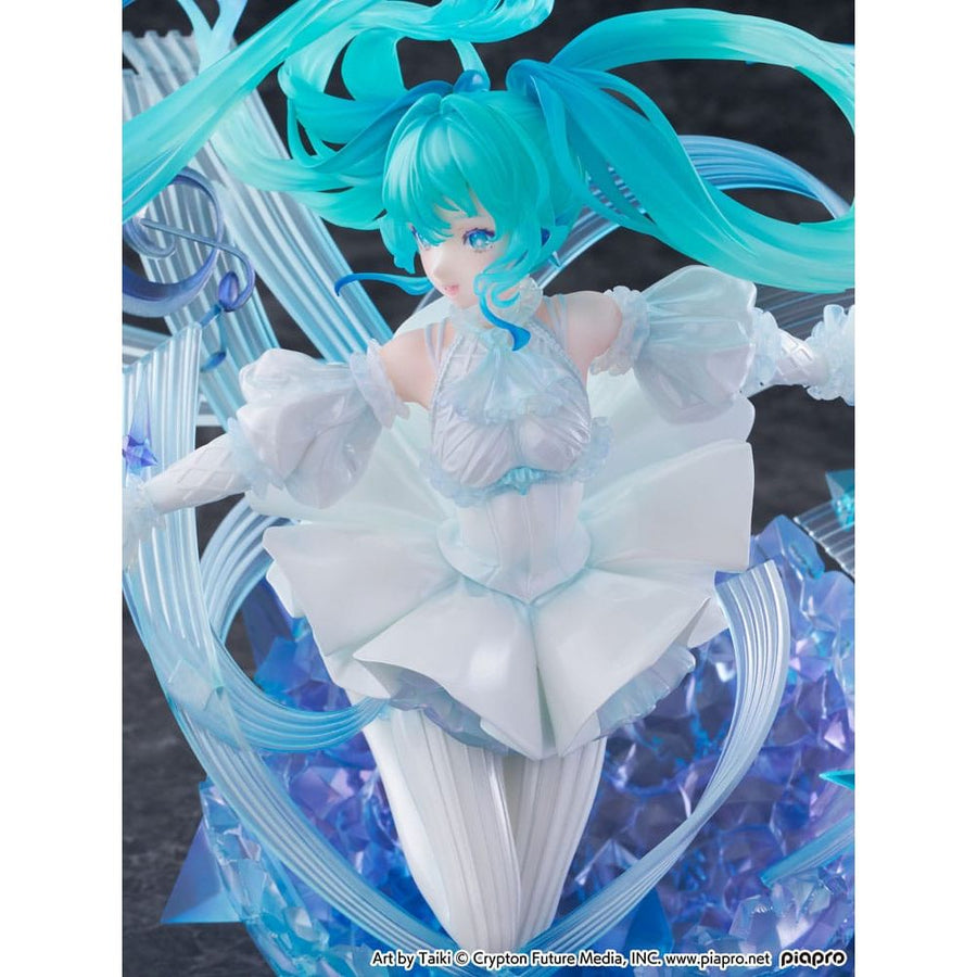 Hatsune Miku PVC Statue 1/7 Hatsune Miku - Crystal Dress Ver. 22 cm - The Happy Toy Store