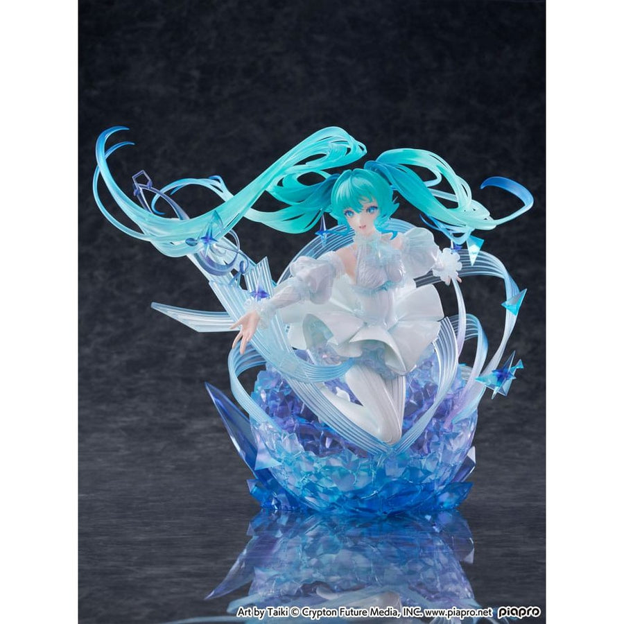 Hatsune Miku PVC Statue 1/7 Hatsune Miku - Crystal Dress Ver. 22 cm - The Happy Toy Store