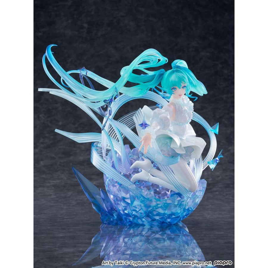 Hatsune Miku PVC Statue 1/7 Hatsune Miku - Crystal Dress Ver. 22 cm - The Happy Toy Store