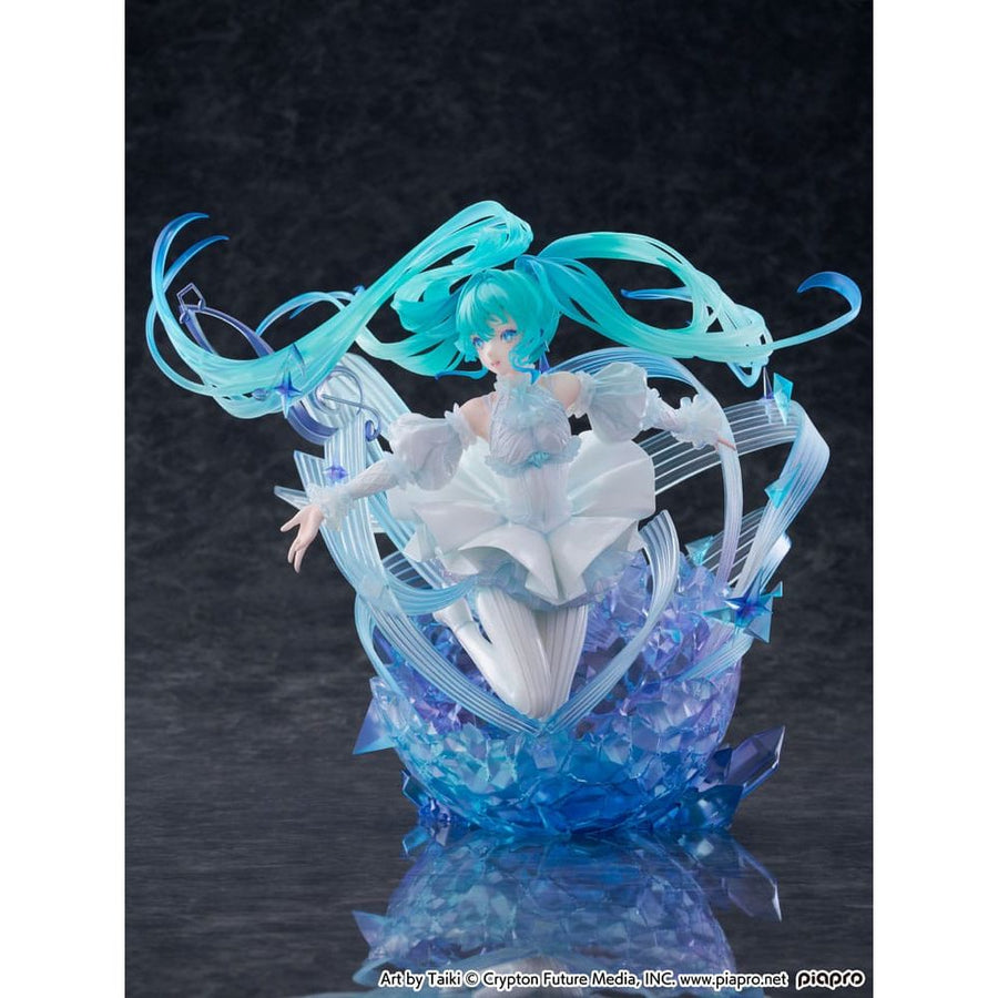 Hatsune Miku PVC Statue 1/7 Hatsune Miku - Crystal Dress Ver. 22 cm - The Happy Toy Store