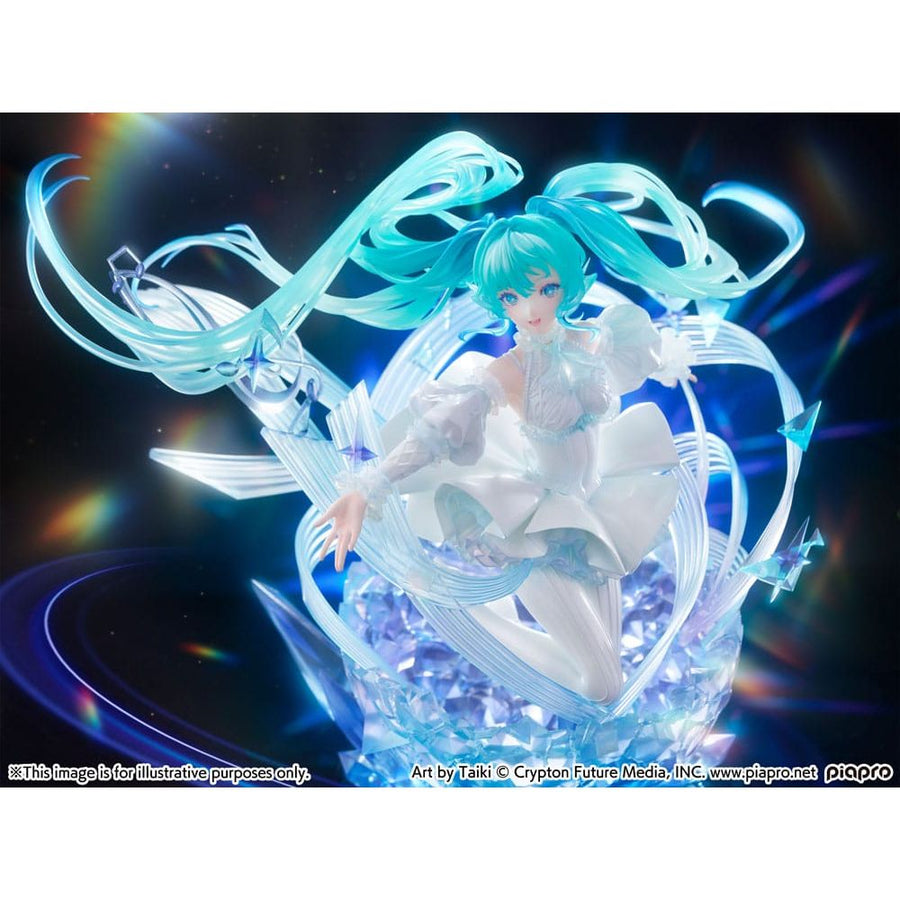 Hatsune Miku PVC Statue 1/7 Hatsune Miku - Crystal Dress Ver. 22 cm - The Happy Toy Store