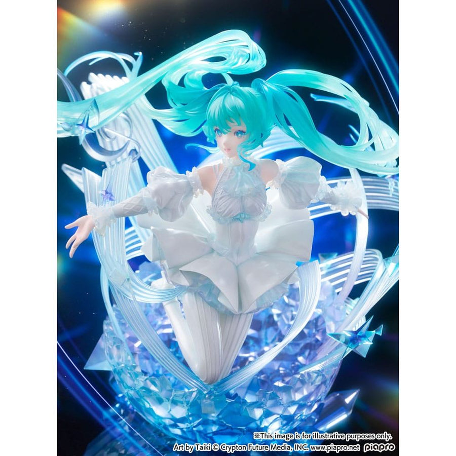 Hatsune Miku PVC Statue 1/7 Hatsune Miku - Crystal Dress Ver. 22 cm - The Happy Toy Store