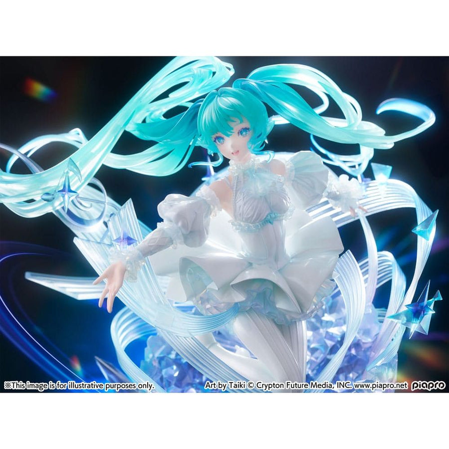 Hatsune Miku PVC Statue 1/7 Hatsune Miku - Crystal Dress Ver. 22 cm - The Happy Toy Store