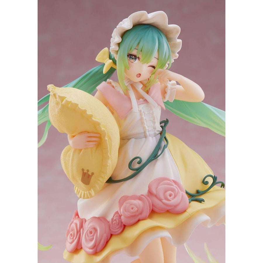 Hatsune Miku PVC Statue Hatsune Miku Wonderland Figure Sleeping Beauty Reissue 18 cm - The Happy Toy Store